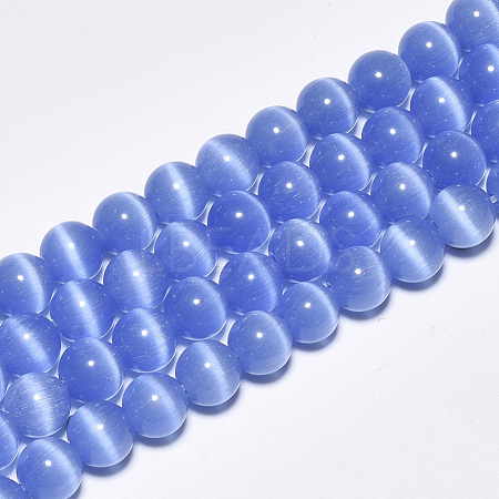 Cat Eye Beads Strands CE-M011-8mm-07-1