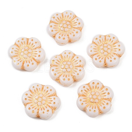Bohemia Czech Pressed Glass Beads GLAA-I061-08A-1
