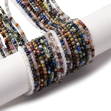Natural Mixed Gemstone Beads Strands G-A097-A01-07-01-1