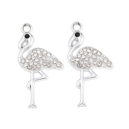 Alloy Rhinestone Pendants FIND-H002-86P-01-1