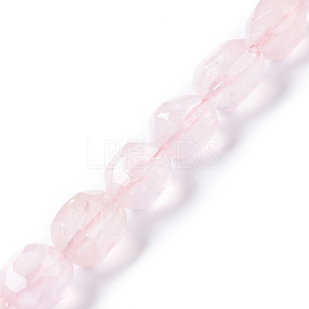 Natural Rose Quartz Beads Strands G-F742-03-1