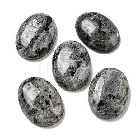 Natural Larvikite Cabochons G-C115-01B-40-1