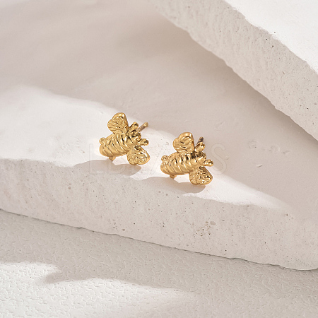Brass Stud Earrings JI6937-4-1