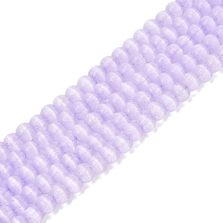Glass Imitation Cat Eye Beads Strands GLAA-N075-01A-04-1