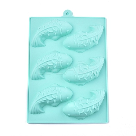 Koi Fish Food Grade Silicone Molds DIY-L020-48-1