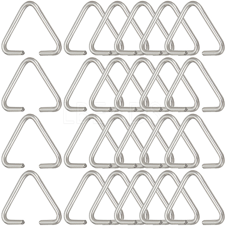 304 Stainless Steel Triangle Rings STAS-SP0001-80A-1