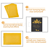 A5 PET Stamping Hot Foil Paper DIY-WH0043-13A-4