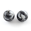 Opaque Acrylic Beads SACR-R853-8mm-204-2
