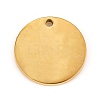 304 Stainless Steel Stamping Blank Tag Pendants STAS-L220-04-G-1