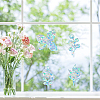 16 Sheets Waterproof PVC Colored Laser Stained Window Film Static Stickers DIY-WH0314-080-7