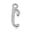 Alloy Letter Pendants PALLOY-J718-01C-J-2