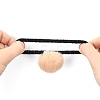 Imitation Wool Girls Hair Accessories OHAR-S190-17F-6