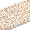 Natural Cultured Freshwater Pearl Beads Strands PEAR-E017-15-1