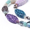 Glass Beads Strands X-GLAA-I043-01-4