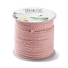 20M Polyester Braided Cord for Jewelry Making OCOR-G015-04A-24-2
