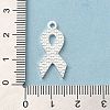 Breast Cancer Pink Awareness Ribbon Theme Alloy Enamel Pendants LS-ENAM-A147-01L-3