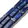 Synthetic Imperial Jasper Dyed Beads Strands G-D077-C01-06-1