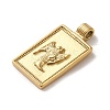 304 Stainless Steel Pendants X-STAS-L022-306G-09-2