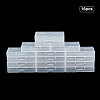 Plastic Bead Storage Containers Box CON-BC0006-43-6