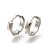 304 Stainless Steel Hoop Earrings EJEW-H018-05P-02-1