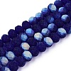 Transparent Glass Beads Strands X-EGLA-A044-T8mm-MB06-1