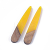 Resin & Walnut Wood Pendants RESI-S358-40C-2