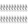 20Pcs Stainless Steel Lobster Claw Clasps STAS-DC0015-61-1