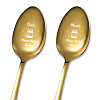 Stainless Steel Spoons Set AJEW-WH0253-012-1