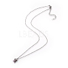 304 Stainless Steel Enamel Pendant Necklaces NJEW-L151-11-2