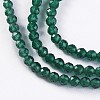 Glass Beads Strands EGLA-E057-02B-18-3