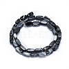 Natural Banded Agate/Striped Agate Beads Strands G-I245-29B-2