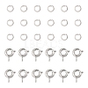 Brass Spring Ring Clasps KK-FS0001-50P-1