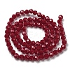 Opaque Glass Beads Stands LS-EGLA-A035-P6mm-D16-3