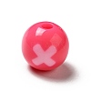 Two Tone Opaque Acrylic Beads SACR-K003-02-2