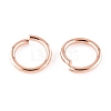 304 Stainless Steel Open Jump Rings STAS-L187-10x1.5mm-RG-1
