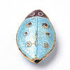 Handmade Cloisonne Beads X-CLB-S006-14-2