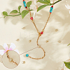 Brass Crimp Beads Covers KK-BC0014-72B-G02-4