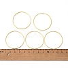 Brass Linking Rings KK-Y003-03L-G-3