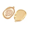 Printed 304 Stainless Steel Pendants STAS-C158-14G-03-2