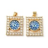 Real 18K Gold Plated Brass Pendants KK-L209-006G-01-1