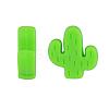 20Pcs Cactus Food Grade Eco-Friendly Silicone Focal Beads JX906E-1