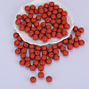 Round Silicone Focal Beads SI-JX0046A-81-1