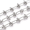 Iron Oval with knot Link Chains CH-N004-14P-1