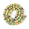 Handmade Polymer Clay Beads Strands CLAY-R089-6mm-T02B-29-5