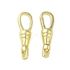 Brass Lobster Claw Clasps KK-B089-25G-1