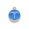 Alloy Enamel Pendants ENAM-S124-01B-02A-2