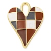 Alloy Enamel Pendants PALLOY-S034-02KCG-E-1