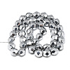 Electroplate Non-magnetic Synthetic Hematite Beads G-T061-32C-2