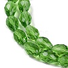 Transparent Glass Beads Strands EGLA-N013-T10mm-D14-3