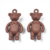 Rack Plating Spray Painted Alloy Pendants PALLOY-N172-001-02-2